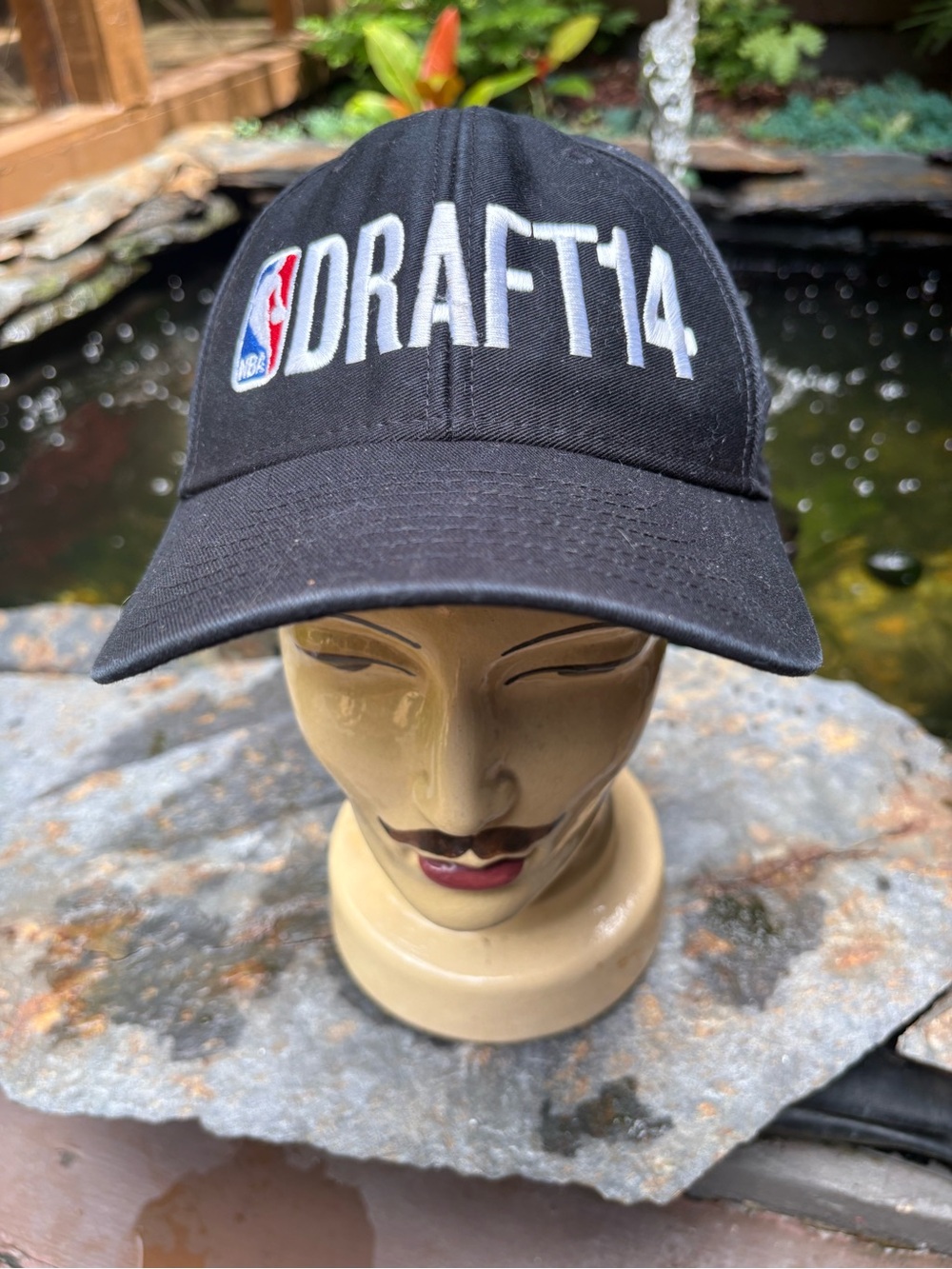 NBA Black DRAFT 14 Embroidered Baseball Cap